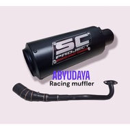 HONDA knalpot new RevoHONDA Revo 110 racingknalpot Old Revoknalpot Revo exhaust with deep sound sc p