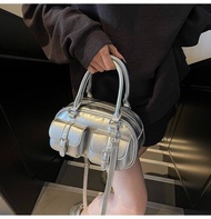 Túi Đeo Chéo Dung Tích Lớn Cho Nữ Xuân Hè 2025 Túi Bowling Phong Cách Boston Mới Túi Đeo Chéo Túi Bo