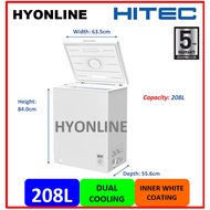 HFZ-FC208 - HITEC DUAL COOLING FREEZER 208L | FREEZER | PENYEJUK BEKU | PETI BEKU
