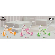 AVIATOR AT 118-7 Tricycle (2 IN 1) MUSIC & LIGHTS CHILDREN'S BIKE/ AGED 1-3 YEARS / Balance BIKE ET-