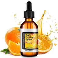Serum Vitamin C - Serum Vitamin C Tulen untuk Wajah dengan Asid Hyaluronik, Vitamin E & Asid Ferulik