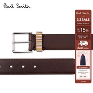 Paul Smith เข็มขัดผู้ชาย รุ่น M1A-4950-BMULKE-66 สี Chocolate