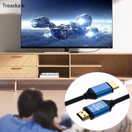 TREA Silvery 4K 60HZ HDMI2 0 Cable 60Hz HDMI2 0 Cord for Gaming Consoles and UHD TV