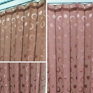 GORDEN PLISKET lebar 100 tinggi 200cm/GORDEN PLISKET MOTIF