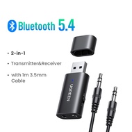 UGREEN Bluetooth 5.4 Transmitter Receiver 2 in 1 Wireless USB Bluetooth Adapter Tích hợp Micrô 3.5mm