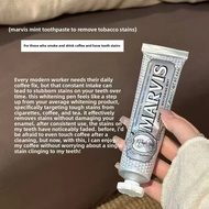 Ready Stock 24 Hours Delivery Marvis Whitening Fresh Jasmine Mint Breath Toothpaste (Italian Origina