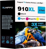 910 XL Ink Cartridges for HP Printers 8015e 8025e 8010 8020 Series Replacement for HP Ink 910XL Blac