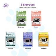 【READYSTOCK】Lilien Premium Super Clumping Cat Litter 6L Pasir Kucing Tofu Cat Litter Toilet Kucing T