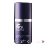 ❤Cynthia's Shop❤韓國帶回the saem GEM MIRACLE BLACK PEARL O2 Bubble Mask 黑珍珠美白奇蹟氧氣泡泡面膜
