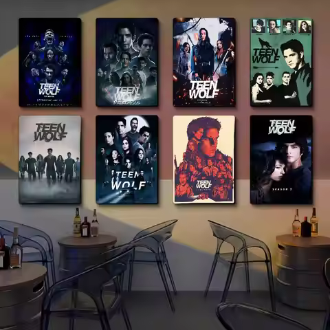 Teen Wolf Movie Classic Vintage Posters HD Quality Wall Art Retro Posters For Home Room Wall Decor