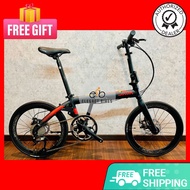 JAVA TT 451 SHIMANO 9SP ALTUS HOLLOW CRANK FOLDING BIKE BICYCLE CAMP FNHON