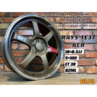 RAYS TE37 DESIGN 5×100 18INC WISH CALDINA SUBARU XV FORESTER 86