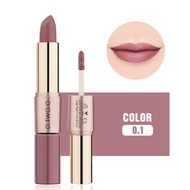 O.TWO.O lipstick 12 Colors Cosmetics Easy to Wear Matte Lipstick (2 In 1)