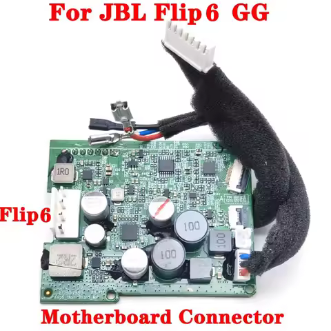 Original For JBL Flip 6 Flip 5 GG Speaker Motherboard Plate Power USB Flip 5 6 connector Charge Boar