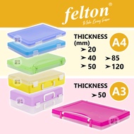 A3/A4 Document Case with/without Handle Multipurpose Use Felton/ Fail / File Holder