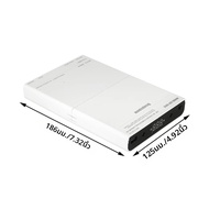 กล่องจ่ายไฟสำรอง DC 5V9V12V UPS สำหรับโทรศัพท์มือถือ กล่องเก็บพลังงาน 12x18650 สำหรับโทรศัพท์มือถือ