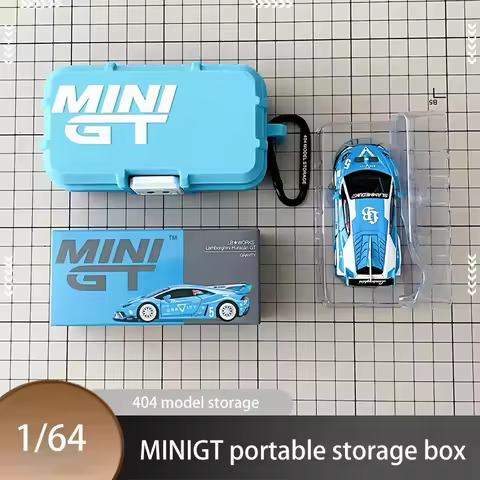 MINIGT Portable Storage Box Is Suitable for Minigt1:64 Scale Car Model Storage Box (404 Model Storag