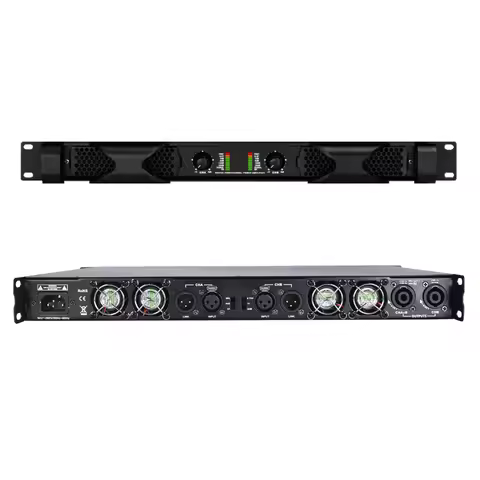 MiCWL Audio 2/4 Channel 9200W Digital High Power Amplifier Drive Stage Subwoofer 8Ohm 4Ohm Speaker W