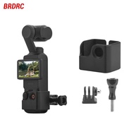 BRDRC Frame Adapter Expansion Mount Selfie Stick Backpack Clip Bicycle Holder for DJI OSMO Pocket 3 Quick-release Accessories