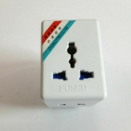 Adaptor Plug Extension Wall With 3 Pin 2 Pin Plug