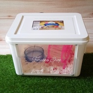 Kandang Hamster Box Es Krim Modif Acrylic + Jeruji