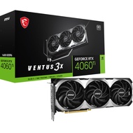 GeForce RTX 4060 Ti VENTUS 3X 16G OC Graphics Card - RTX 4060 Ti GPU, 16GB GDDR6 (18Gbps/128-bit), P