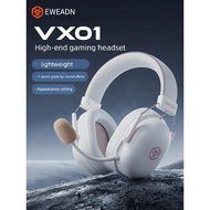 EWEADN VX01 Gaming Headset Wired Earphones 7.1Surround Sound RGB Colourful Light Deep bass in-ear wi