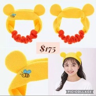 非現貨 日本代購 東京迪士尼 迪士尼海洋 日本迪士尼 頭箍 玩具 週邊 精品 winnie the pooh 小熊維尼 頭套 頭巾