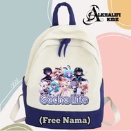 Gacha lIfe Children's School Backpack Free Name