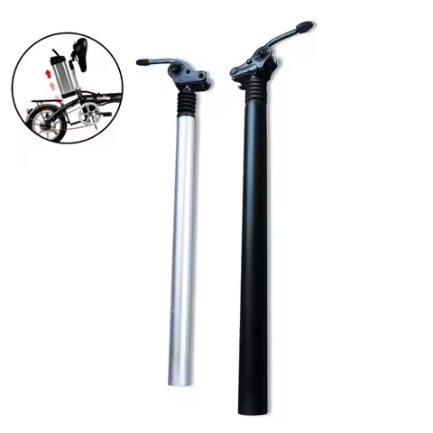 Electric Folding Bike E-Bike Shock Seatpost 25.4mm 27.2mm 28.6mm 31.8mm 33.9mm Bicycle Folding Flipp