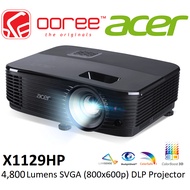 ACER X1129HP 4,800 ANSI LUMENS DLP PROJECTOR / X1123HP 4,000 LUMENS PROJECTOR, SVGA 800x600 INPUT: V