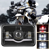 Projector 4"x6" LED Headlight H4656 H4651 LED Headlamp For Suzuki DRZ400S DRZ400SM DRZ250 DRZ400 DRZ