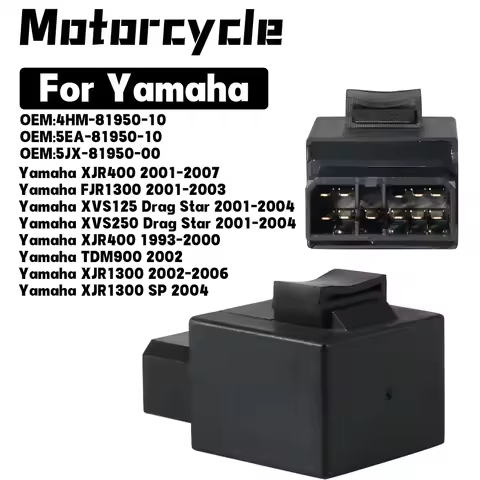 Motorcycle RELAY ASSY for Yamaha FJR1300 XVS125 XVS250 XJR400 Drag Star XVS 125 250 5JX-81950-00 4HM