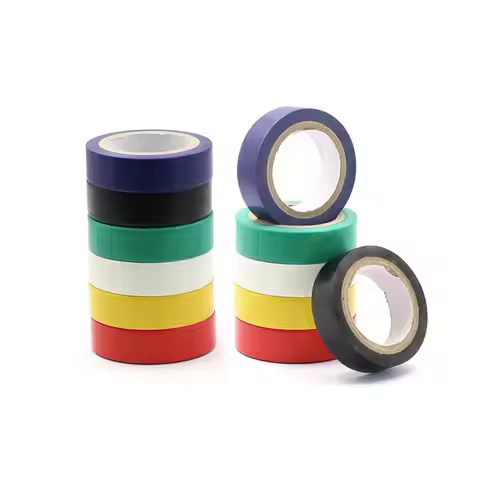 PVC Electrical Insulating Tape Electrical Tape Flame Retardant Black Red/yellow/green/blue/white Ele