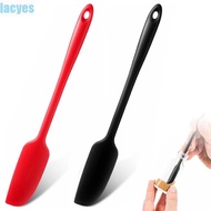 LACYES Jar Spatula Cream Dessert Long Handle Cooking Silicone Heat Resistant Baking Tool