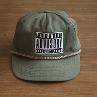 PARENTAL ADVISORY EXPLICIT LYRICS Vintage Cap