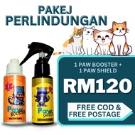 PAKEJ PERLINDUNGAN KUCING (PAW BOOSTER + PAW SHIELD)