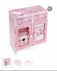 Sanrio正品 Hello Kitty 木櫃首飾箱