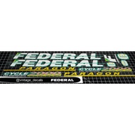 FEDERAL PARAGON bicycle sticker
