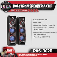 POLYTRON PAS8C28 - SPEAKER AKTIF POLYTRON SUPER BASS PAS 8C28