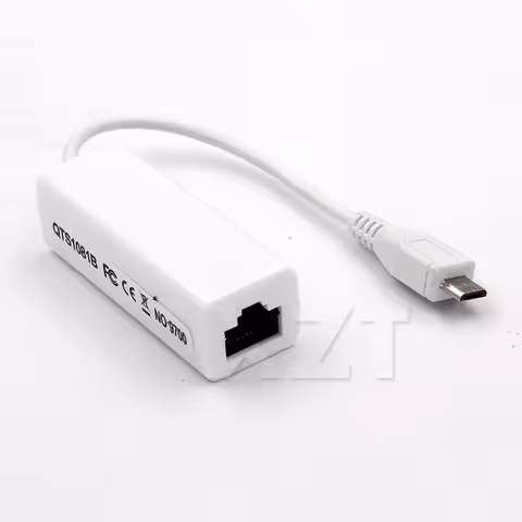 Micro USB to LAN Card Connector for Tablet 2.0 5 Pin 10/100 Male RJ45 Female Ethernet LAN Network Ca
