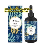 200gr Resin UV BR285 Bening Clear Hard Craft Untuk Ultraviolet DIY
