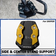 For Yamaha SNIPER 155/155R Side Stand Support Single Kick Stand Foot Shoe Enlarger Pad Accessories