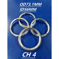 CH4 Sport Rim Center Cone For Proton Wira Satria Savvy Saga FLX Honda City Jazz Civic ES EP EM EU EJ