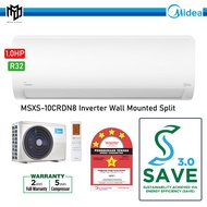 Midea Inverter Aircond Xtreme Save Air Conditioner (1.0 HP) MSXS-10CRDN8
