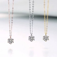 日本製 18k玫瑰金 8分/10分 鉑金8分 真鑽項鍊