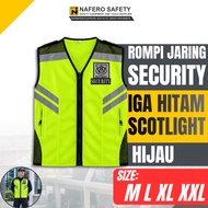 HIJAU GREEN IGA SCOTLIGHT NET SECURITY VEST