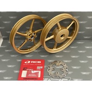 RCB S22 RIMS VARIO 125/150 160/185X14 RCB VARIO RIMS 5 SPOKES