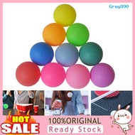 [GIGI]  50Pcs Colored Ping Pong Balls Frosted Surface Elastic Impact Resistant Round Table Tennis Balls Training Tool