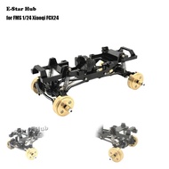 Metal Frame Suitable Dual Speed Gearbox for FMS 1/24 Xiaoqi FCX24 OP Accessories Metal Upgrade Parts